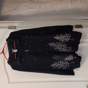 Is Catherine's Winter Scene Zip sweatshirt 2x